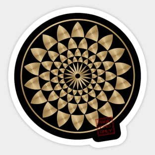 Crop circle 159 Sticker